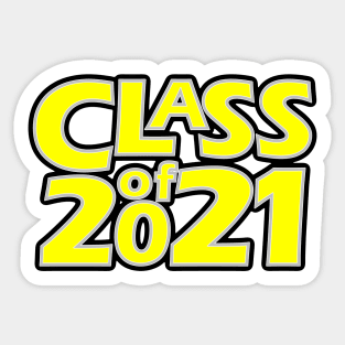 Grad Class of 2021 Sticker